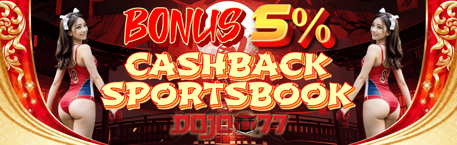 BONUS CASHBACK SPORTSBOOK 5%