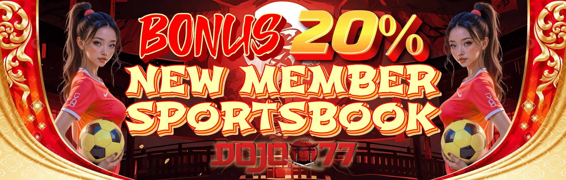 BONUS NEW MEMBER SPORTSBOOK 20%