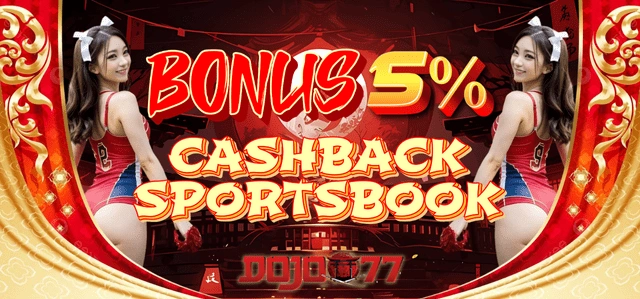 BONUS CASHBACK SPORTSBOOK 5%