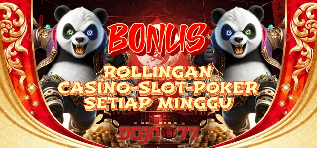 BONUS ROLLINGAN CASINO-SLOT-POKER SETIAP MINGGU