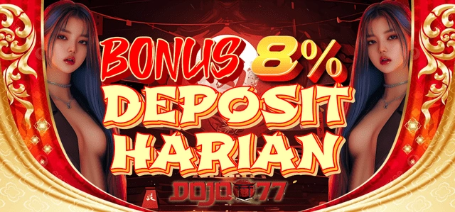 BONUS DEPOSIT HARIAN 8%